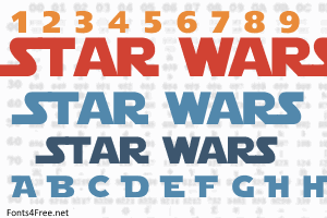 Star wars font microsoft word